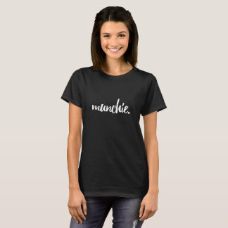 T-shirt Chemise impertinente de Munchie - noir