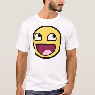 T-shirt Chemise impressionnante de visage