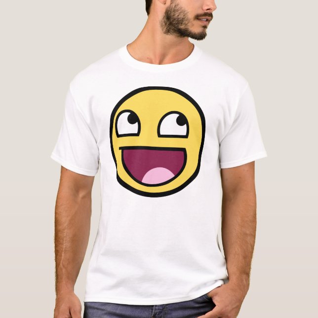 T-shirt Chemise impressionnante de visage (Devant)