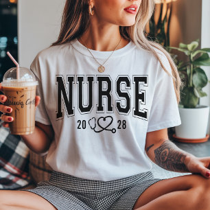 T-shirt Chemise infirmière personnalisée pour la graduatio