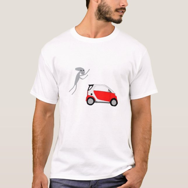 T-shirt Chemise intelligente de voiture (Devant)