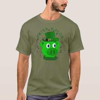 T-shirt Chemise irlandaise drôle de lard