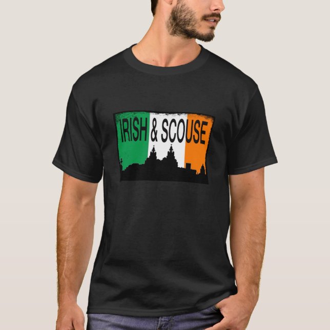 T-shirt Chemise irlandaise et scouse (Devant)