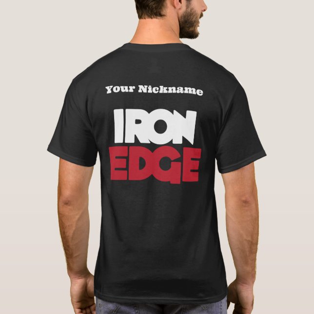 T-shirt Chemise Iron Edge ! (Dos)