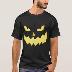 T-shirt Chemise Jack-o'-lantern Face Halloween