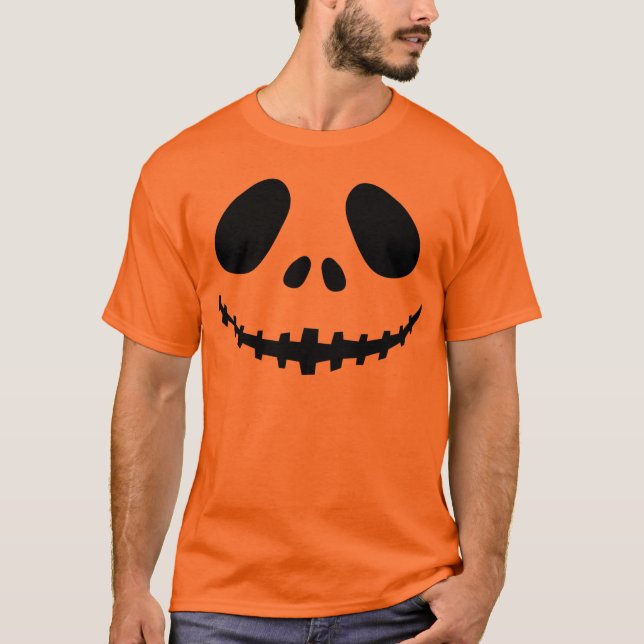 T-shirt Chemise Jack-o-lanterne (Devant)