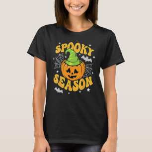 T-shirt Chemise Jack-o-lanterne pour femme Halloween Jacko