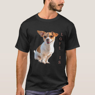 T-shirt Chemise Jack Russell Terrier Maman Papa Femmes Hom