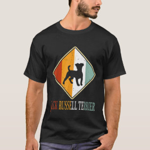 T-shirt Chemise Jack Russell Terrier Vintage Rétro Papa Ch