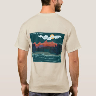 T-shirt Chemise Jackson Hole Wyoming Tetons