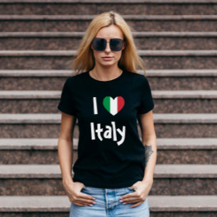 T-shirt Chemise J'aime l'Italie