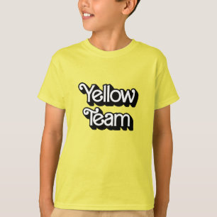 T-shirt Chemise Jaune de Guerre de Couleur