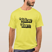 Chemise Jaune de Guerre de Couleur