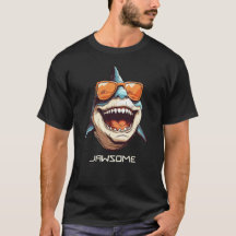Chemise Jawsome - Fun Smiling Shark Tee