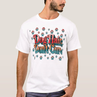 T-shirt Chemise Je Minteresse Pas Aux Poils De Chien -Cita