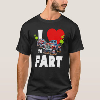 T-shirt Chemise Je veux péter, Chemise USA 4 juillet, Drôl
