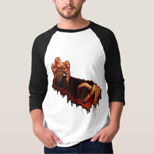 T-shirt Chemise Jersey Halloween Horreur Gory Zombie Chemi