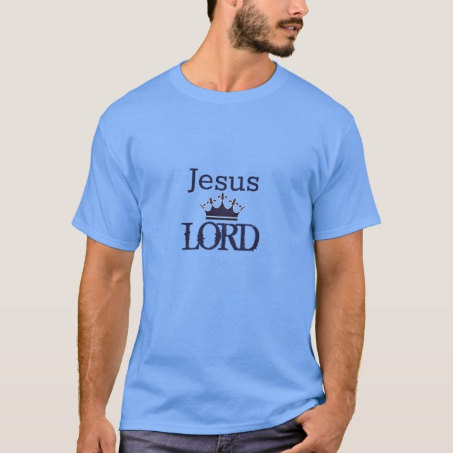 T-shirt Chemise-Jésus-Seigneur Roi (Devant)