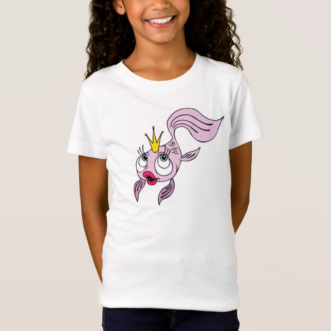 T-Shirt Chemise jeunesse/Poisson (Devant)