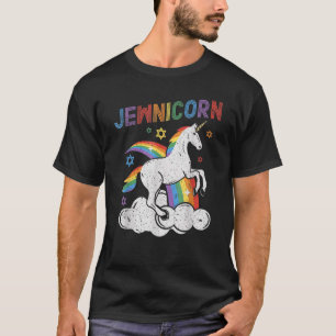 T-shirt Chemise Jewnicorn Funny Unicorn Rosh Hashanah Hanu