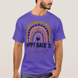 T-shirt Chemise joyeuse de rentrée scolaire pour enseignan