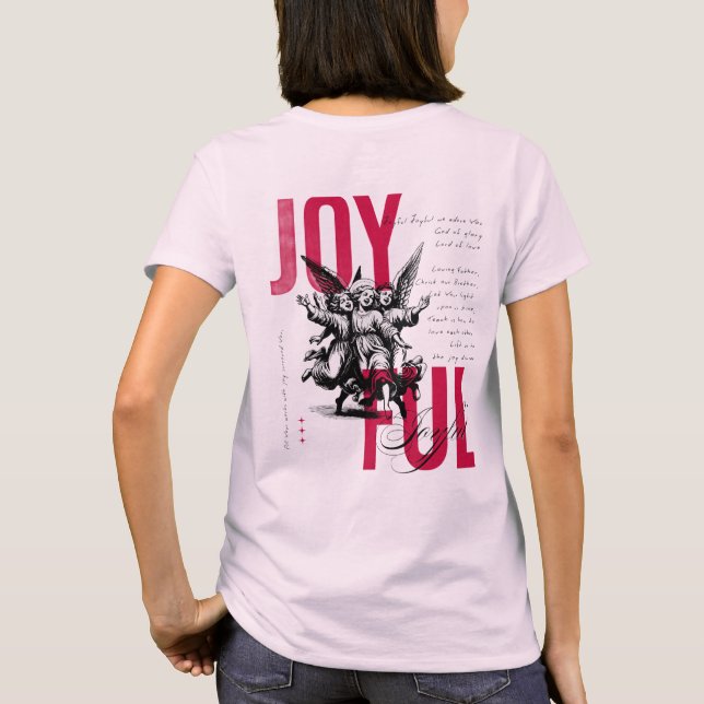 T-shirt Chemise Joyeux, Joyeux (Dos)