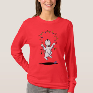 T-shirt Chemise Joyful Christmas Westie Chien (vêtements s