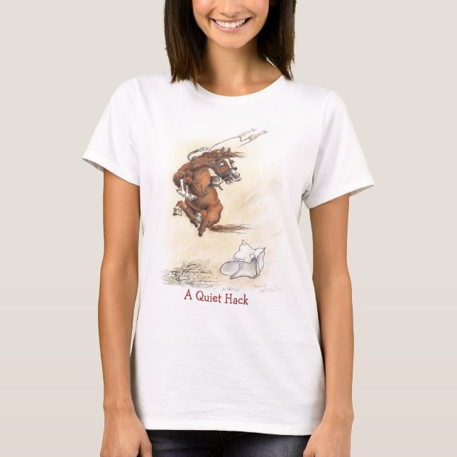 T-shirt Chemise JudeToo JT08 "A Quiet Hack" (Devant)