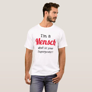 T-shirt Chemise juive - Je suis une superpuissance de mens