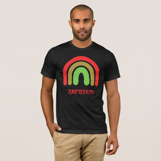 T-shirt Chemise Juneteenth (Devant entier)