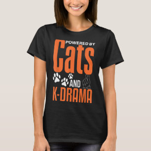 T-shirt Chemise K-Drama Funny Amoureux des chats K-Pop Lov