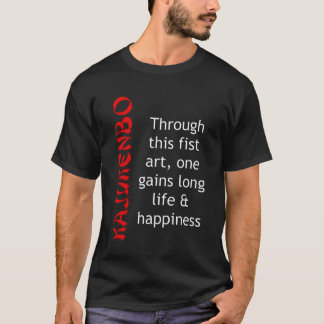 T-shirt Chemise KAJUKENBO "A Travers Ce Poing Art" Unisex