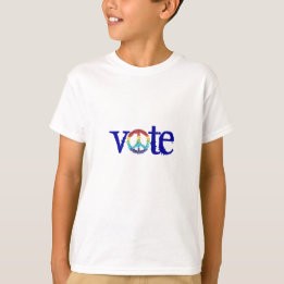 T-shirt Chemise Karate Kat Graphics "vote"