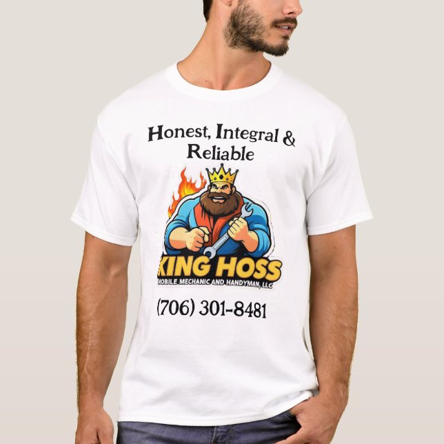 T-shirt Chemise King Hoss (Devant)