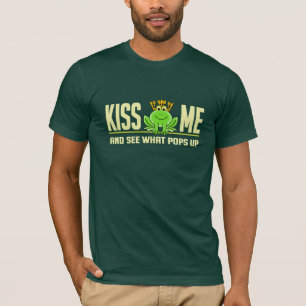 T-shirt Chemise KISS ME Frog - choisir style & couleur