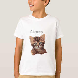 T-shirt Chemise Kitty Cuteness pour enfants