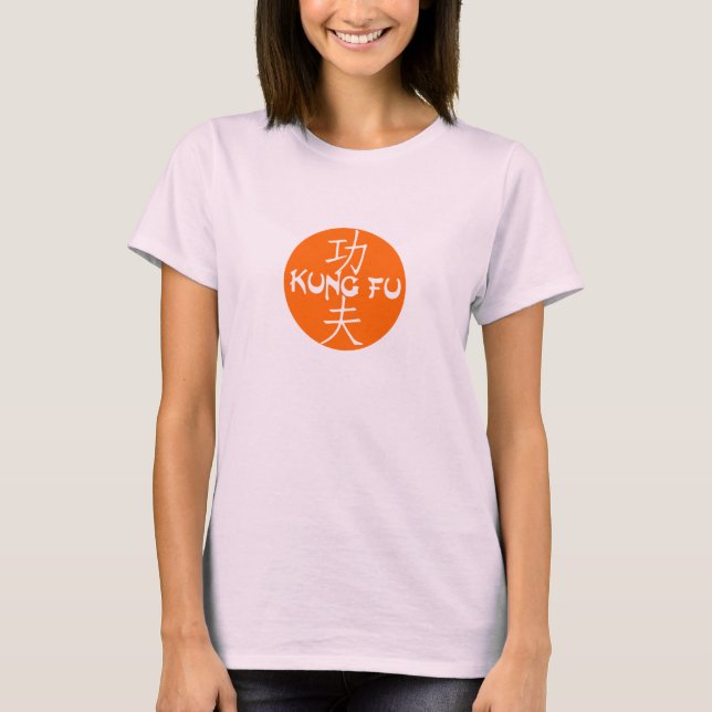 T-shirt Chemise Kung Fu - Femmes (Devant)