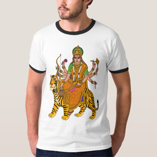 T-shirt Chemise Kushmanda Déesse (Devant)