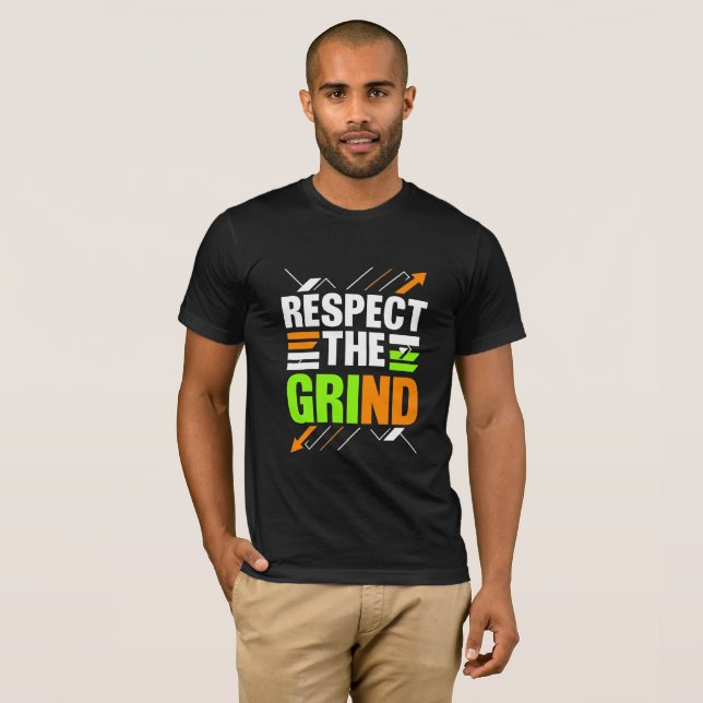 T-shirt Chemise Labour Day « Respecter l'effort » (Devant entier)