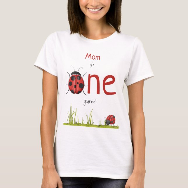 T-shirt Chemise Ladybug Maman (Devant)