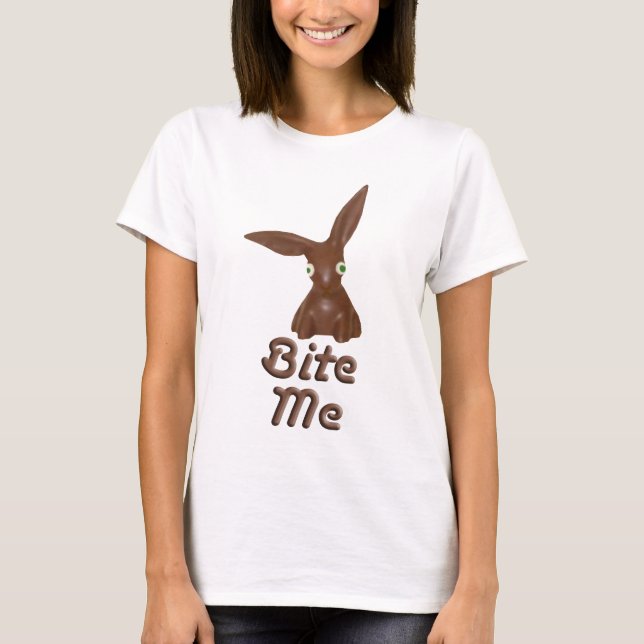 T-shirt Chemise lapin au chocolat (Devant)