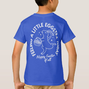 T-shirt Chemise lapin de Pâques Funny personnalisée avec n