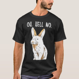 T-shirt Chemise lapin désapprouvant Lapin Animaux Drôle Ch