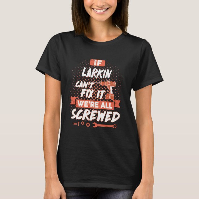 T-shirt Chemise LARKIN, Chemise LARKIN Funny (Devant)