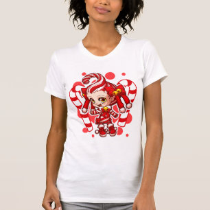 T-shirt chemise légère de Candycane-chan