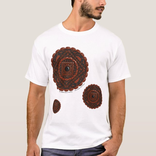 T-shirt Chemise légère Leo Mandala (Devant)