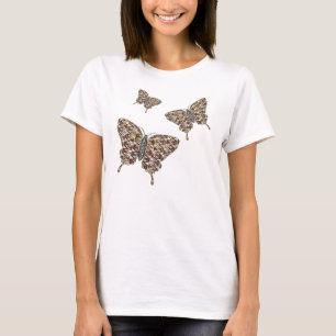 T-shirt Chemise légère pour femmes Papillon africain