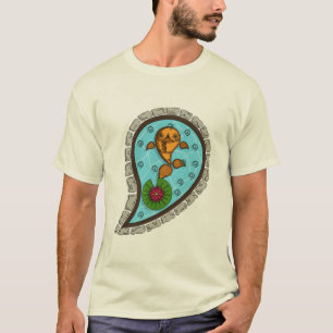 T-shirt Chemise légère pour hommes à écailles