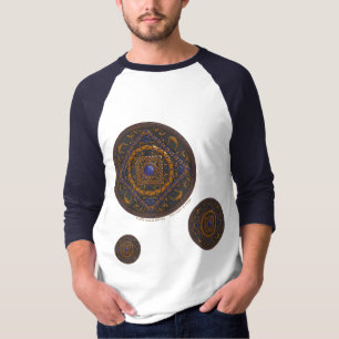 T-shirt Chemise légère pour hommes Libra Mandala