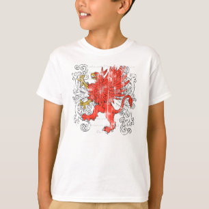 T-shirt Chemise légère rouge Griffin pour enfants